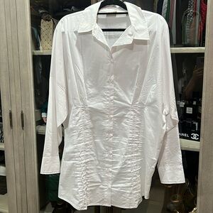 Short-Sleeve Shirt Dress